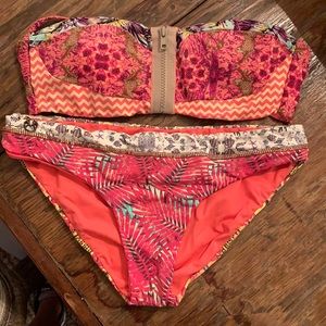 Maaji strapless swimsuit